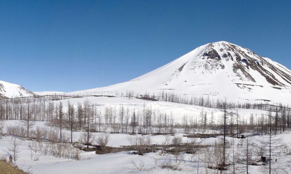 Горы Бырранга зимой