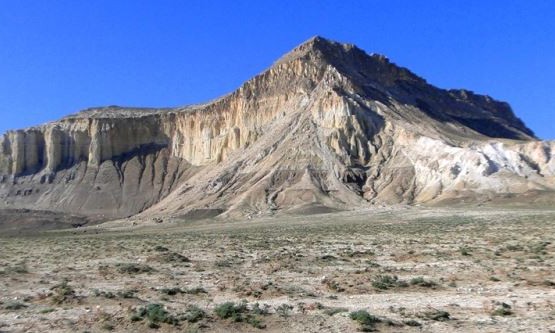 Пустынный ландшафт Мангышлакского нагорья