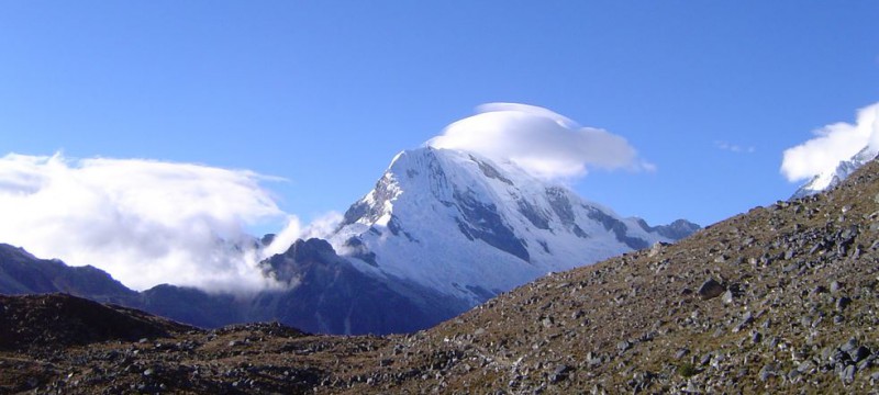 Вершина Писко в Перу